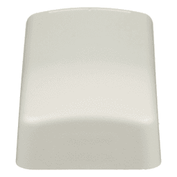 Caja de Montaje en Superficie, Para 2 Módulos Mini-Com, Color Blanco Mate