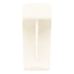 Módulo de Tapa Ciega (Inserto Ciego), Mini-Com, Color Blanco Mate, 1 Pieza