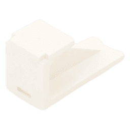 Módulo de Tapa Ciega (Inserto Ciego), Mini-Com, Color Blanco Mate, 1 Pieza