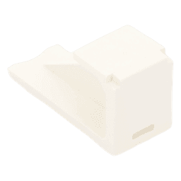 Módulo de Tapa Ciega (Inserto Ciego), Mini-Com, Color Blanco Mate, 1 Pieza