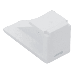 Módulo de Tapa Ciega (Inserto Ciego), Mini-Com, Color Blanco, 1 Pieza
