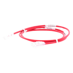 Cable de Parcheo TX6, UTP Cat6, Diámetro Reducido (28AWG), Color Rojo, 0.91 Metros (3 Pies)