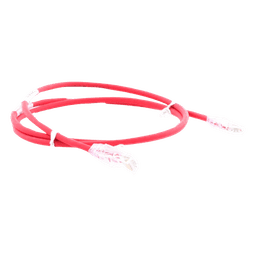 Cable de Parcheo TX6, UTP Cat6, Diámetro Reducido (28AWG), Color Rojo, 0.91 Metros (3 Pies)