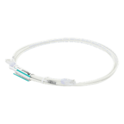 Cable de Parcheo TX6, UTP Cat6, Diámetro Reducido (28AWG), Color Blanco Mate, 2.13 Metros (7 Pies)