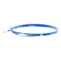 Cable de Parcheo UTP Cat6A, CM/LSZH, Diámetro Reducido (28AWG), Color Azul, 1.52 Metros (5 Pies)