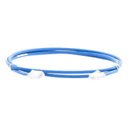 Cable de Parcheo UTP Cat6A, CM/LSZH, Diámetro Reducido (28AWG), Color Azul, 1.52 Metros (5 Pies)