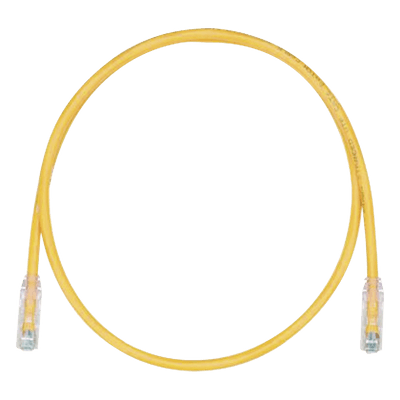 Cable de Parcheo TX6, UTP Cat6, 24 AWG, CM, Color Amarillo, 1.52 Metros (5 Pies)