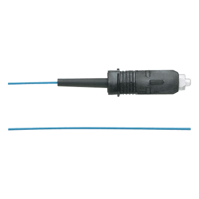 Pigtail de Fibra Óptica SC Simplex, Multimodo OM3 50/125, 900um, Color Aqua, 1 Metro (3.28 Pies)