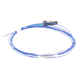 Pigtail de Fibra Óptica LC Simplex, Multimodo OM4 50/125, 900um, Color Aqua, 1 Metro (3.28 Pies)