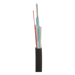 Cable de Fibra Óptica de 12 Hilos, Multimodo OM4 50/125 Optimizada, Interior/Exterior, Loose Tube 250um, No Conductiva (Dieléctrica), OFNR (Riser), Precio Por Metro