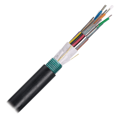 Cable de Fibra Óptica 6 Hilos, OSP (Planta Externa), Armada, MDPE (Polietileno de Media Densidad), Multimodo OM3 50/125 Optimizada, Precio Por Metro