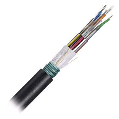 Cable de Fibra Óptica de 24 Hilos, OSP (Planta Externa), Armada, 250um, Monomodo OS2, Precio Por Metro