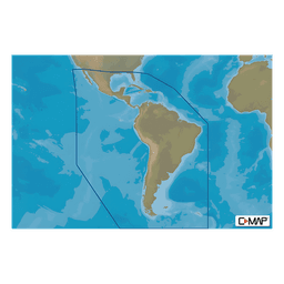 M-SA-Y038-MS MAX-N+ mapas del caribe, centro y Sudamérica. Compatible únicamente con series GO, NSO y NSS.