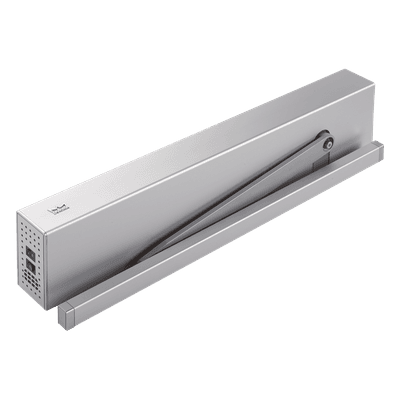 Sistema automatizado para la apertura y cierra de puertas con Brazo de Empuje de hasta 110 cm/ 100Kg