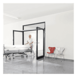 Operador de Puerta Automático / Brazo Empuje 110 cm / 100 kg / 110 VCA / IP20 / Apertura 110°