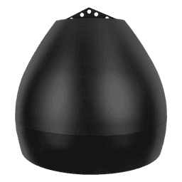 Altavoz colgante | 8 in | 70v /100v | 8 Ohms | 125 Watts | Negro