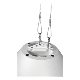 Altavoz colgante | 8 in | 70v /100v | 8 Ohms | 125 Watts | Blanco