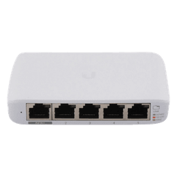 Switch UniFi Administrable Compacto de 5 Puertos 10/100/1000 Mbps, soporta entrada de PoE 802.3af/at