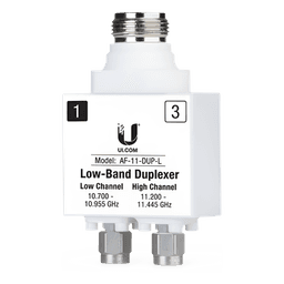 Duplexer para AF-11, banda licenciada de 11 GHz de banda baja (10.700-10.955 GHz y 11.200-11.445 GHz)