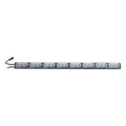 Barra de Luz de Advertencia con 8 Módulos Ámbar, ideal para el direccionamiento de tráfico