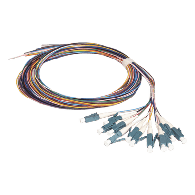 Kit de 12 Pigtails LC/UPC Monomodo 2 Metros (6.56 Pies)