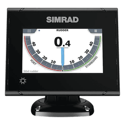 Instrumento Náutico Simrad I3005 / Pantalla Táctil a Color 5 de Pulgadas / Hasta 8 Funciones Simultáneas / Indicador de Ángulo de Timón / Repetidor de Rumbo / Indicador de Velocidad de Giro / Indicador de Paso de