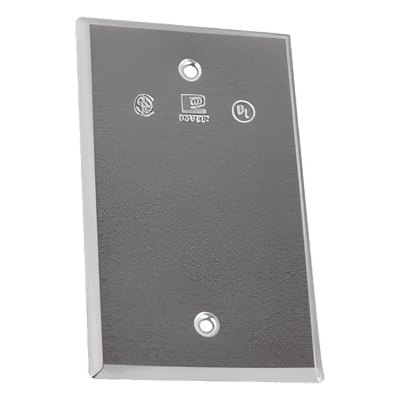 Tapa ciega de aluminio para Condulet tipo FS o Cajas Electricas.
