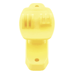 Aislador de Paso Amarillo Reforzado para Cercos Eléctricos / Aislamiento hasta 18 kV / Resistente a Clima Extremo / Polipropileno y Policarbonato