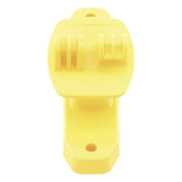 Aislador de Paso Amarillo Reforzado para Cercos Eléctricos / Aislamiento hasta 18 kV / Resistente a Clima Extremo / Polipropileno y Policarbonato