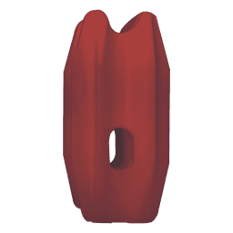 Aislador de Esquina para Cerco Eléctrico / Aislamiento 18 kV / Resistencia 7.5-10.2 kg / Anti UV / 66 mm x 31.6 mm