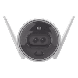 Bala IP 2 Megapíxel / Wi-Fi  / Doble Lente / COLORES EN OSCURIDAD / Deteccion de Personas o Vehículos  / Cruce de Línea / Intrusión a un área / Audio de dos vías / Luz Estroboscópica / Sirena / MicroSD