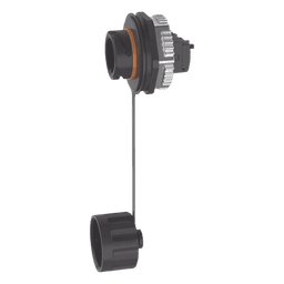 Conector Jack RJ45 de Uso Industrial Estilo TG, Blindado Categoría 6A, Con Tapa Protectora, Protección IP67