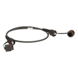 Patch Cord Cat6A IndustrialNet, Blindado S/FTP, Con Plug Industrial y Tapa en Cada Extremo, 3 Metros (9.84 Pies)