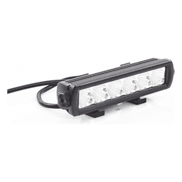Barra LED color claro de una fila, 12-24 Vcc, 9 pulgadas de largo, 2175 lúmenes, Montaje Permanente