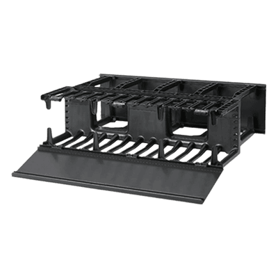 Organizador de Cables Horizontal NetManager, Doble (Frontal y Posterior), Para Rack de 19in, 3UR