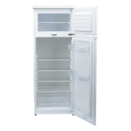 Refrigerador Combinado Solar de 220L (7.7 ft3) - 12/24V, Alta Capacidad, Optimo Para Operación Sin Red Eléctrica, Rendimiento Superior. 