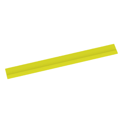 Tapa Con Bisagra a Presión Para Canaleta FiberRunner™ FR12X4YL6, de PVC Rígido, Color Amarillo, 1.8 m de Largo