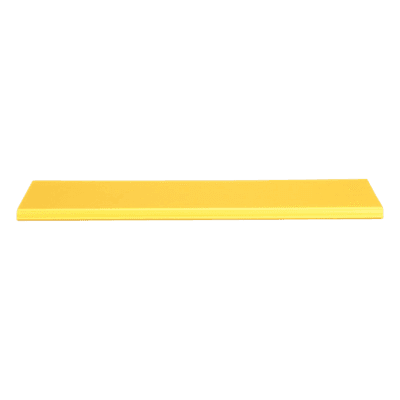 Tapa Con Bisagra a Presión Para Canaleta FiberRunner™ FR6X4YL2, de PVC Rígido, Color Amarillo, 2 m de Largo