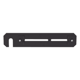 Soporte de Montaje a Techo, para Canaletas FiberRunner 4X4 o 6x4, Uso con Varilla Roscada de 1/2", Color Negro