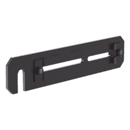 Soporte de Montaje a Techo, para Canaletas FiberRunner 4X4 o 6x4, Uso con Varilla Roscada de 1/2", Color Negro
