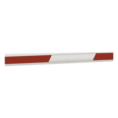 Brazo Rectangular de 7 mts para barrera FAAC 640