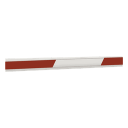 Brazo Rectangular de 7 mts para barrera FAAC 640