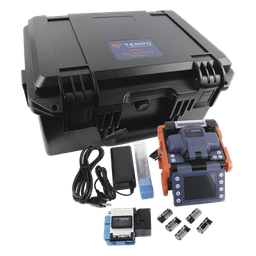 Fusionadora de Fibra Óptica de Alineación por Núcleo con 6 Motores con Pérdida Típica (SM); 0.01 dB (MM); 0.04 dB) / Capacitación Básica Virtual Gratuita