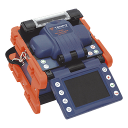 Fusionadora de Fibra Óptica de Alineación por Núcleo con 6 Motores con Pérdida Típica (SM); 0.01 dB (MM); 0.04 dB) / Capacitación Básica Virtual Gratuita