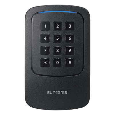 Lector Esclavo de Tarjetas con teclado de uso en exterior,  Multitecnolgia, NFC y Bluetooth