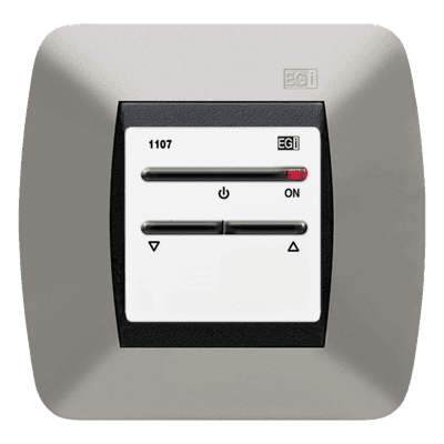 MODULO DE ENCENDIDO/APAGADO Y REGULACIÓN DE VOLUMEN PARA BASE 1105. BLANCO