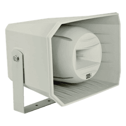 Bocina HiFi PoE Ethernet IP, de 2 vias 30W, grado de protección IP66 Gris Claro