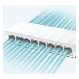 Switch para escritorio 8 puertos 10/100Mbps 