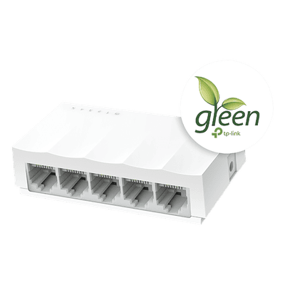 Switch para escritorio 5 puertos 10/100Mbps 