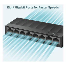 Switch para escritorio 8 puertos 10/100/1000Mbps 